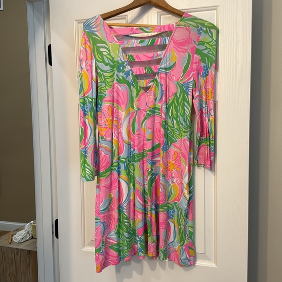Lilly Pulitzer dress size medium elephants 🐘 - Picture 3 of 8
